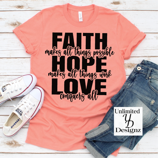 Faith Unisex Tee