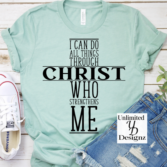 I Can Do Cross Tee